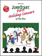 JumpStart First Holiday Concert Score, CD band method book cover